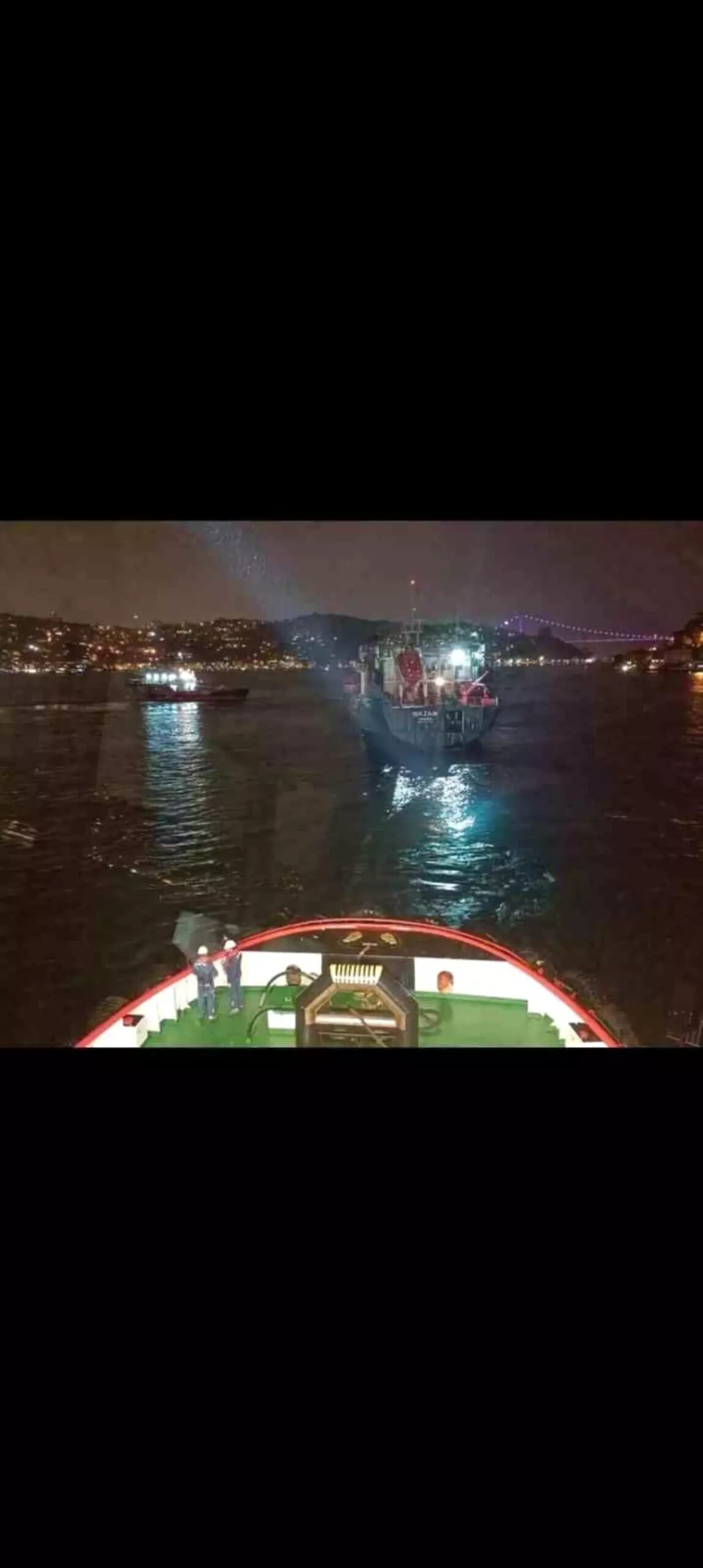 İstanbul Boğazı’nda Tanker Kurtarıldı